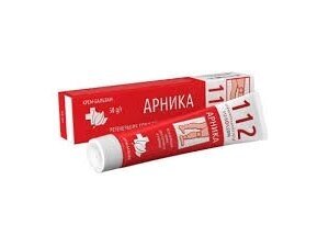 112 Kremas-balzamas „Arnika“ 50g. 112 Kremas-balzamas „Arnika“ 50g.