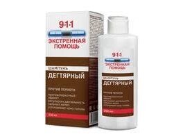 911 šampūnas nuo pleiskanų DEGUTINIS, 150 ml