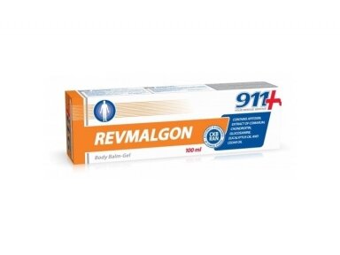 911 kosmetinis gelis kūnui REVMALGON, 100 ml
