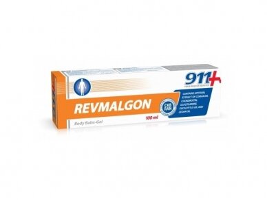 911 kosmetinis gelis kūnui REVMALGON, 100 ml 911 kosmetinis gelis kūnui REVMALGON, 100 ml