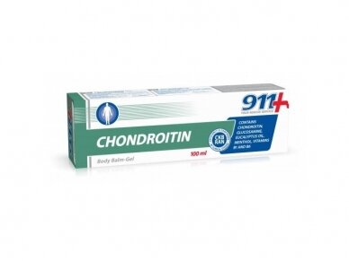 911 kosmetinis gelis kūnui S CHONDROITINOM, 100 ml 911 kosmetinis gelis kūnui S CHONDROITINOM, 100 ml