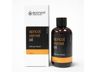 Abrikosų kauliukų aliejus 100 ml. ECONORD