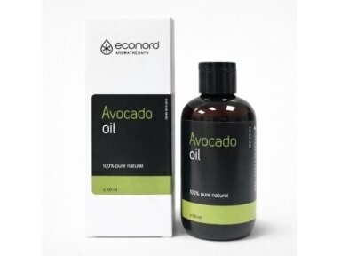 Avokado kauliukų aliejus 100 ml. ECONORD