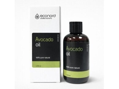 Avokado kauliukų aliejus 100 ml. ECONORD Avokado kauliukų aliejus 100 ml. ECONORD
