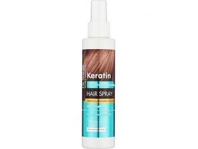 DR. SANTE Atstatomasis plaukų purškiklis KERATIN 150 ml. DR. SANTE Atstatomasis plaukų purškiklis KERATIN 150 ml.