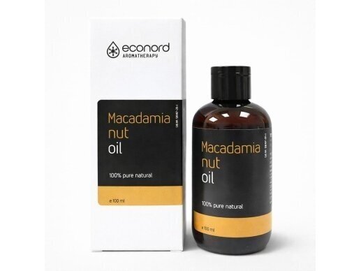 Makadamijų riešutų aliejus 100 ml.ECONORD
