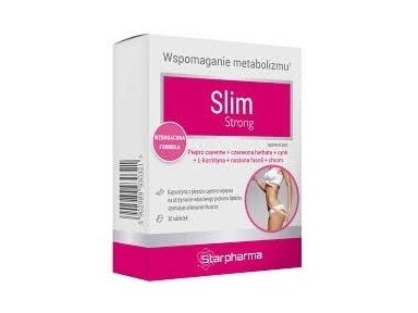 SLIM STRONG, 30 tablečių STARPHARMA SLIM STRONG, 30 tablečių STARPHARMA