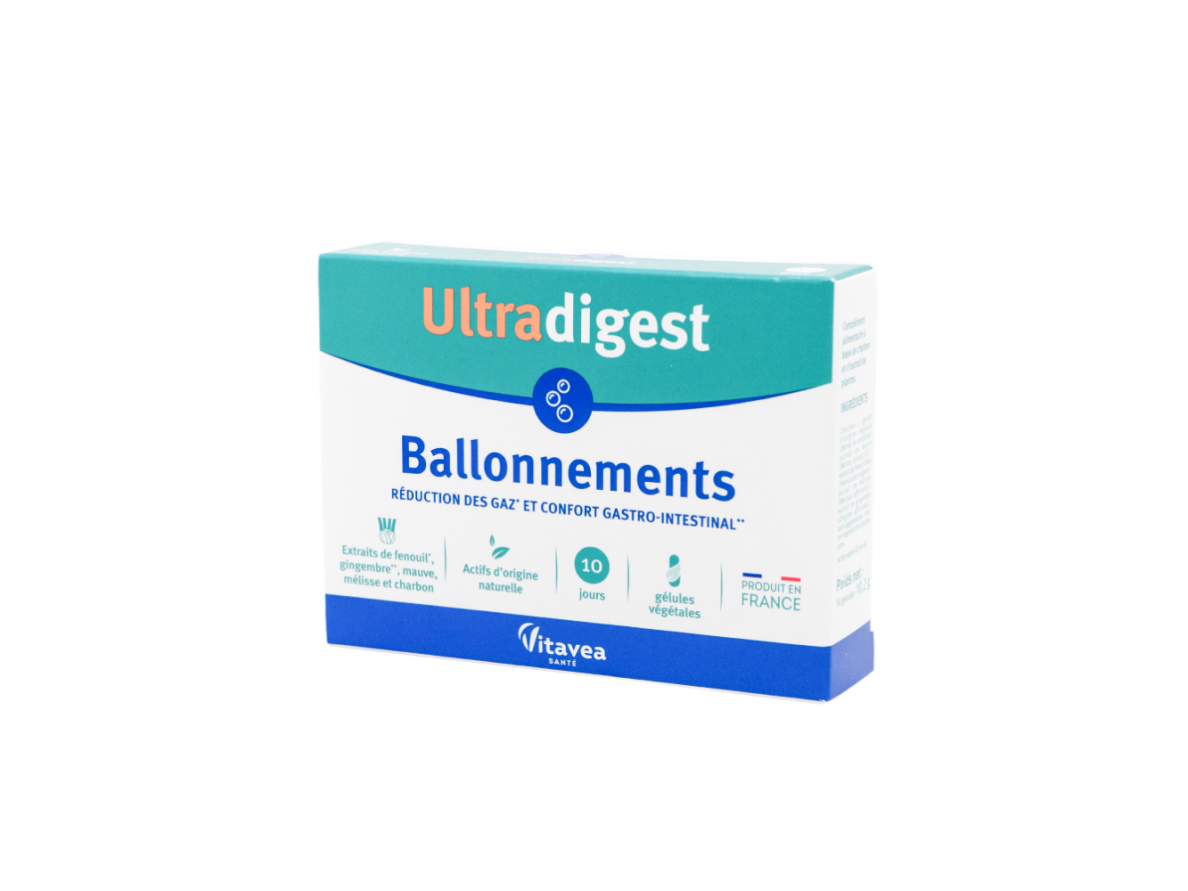 VITAVEA Ultradigest Ballonnements nuo pilvo pūtimo N30 VITAVEA Ultradigest Ballonnements nuo pilvo pūtimo N30