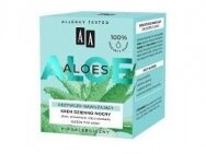 AA Aloe, 100% Aloe Vera ekstraktas, maitinamasis ir drėkinamasis dieninis ir naktinis kremas, 50 ml