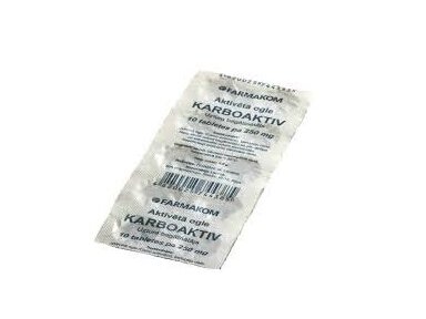 Aktyvinta anglis KARBOAKTIV, 10 tablečių