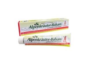 ALPENKRÄUTER Alpių žolelių balzamas su kaštonų ir raudonųjų vynuogių lapais, 200 ml.
