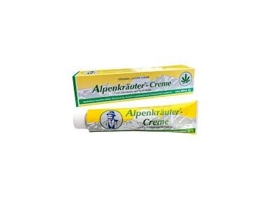 Alpių žolelių Kremas kūnui su Kanapių aliejumi ir Velnio letenėle 200 ml