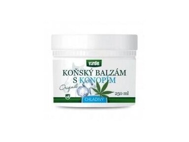 Arklių balzamas su Kanapių aliejumi 250 ml. ŠALDANTIS Arklių balzamas su Kanapių aliejumi 250 ml. ŠALDANTIS