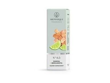 Aromatinis aliejus SANDALAS IR BERGEMOTĖ Nr.63 12 ml.
