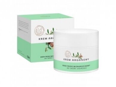 Argano kremas nuo raukšlių brandžiai odai 50ml Argano kremas nuo raukšlių brandžiai odai 50ml