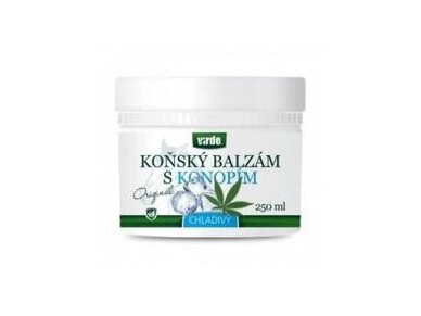 Arklių balzamas su Kanapių aliejumi 250 ml. ŠALDANTIS Arklių balzamas su Kanapių aliejumi 250 ml. ŠALDANTIS