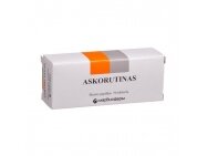 Askorutinas, 0,33 g tab. N50