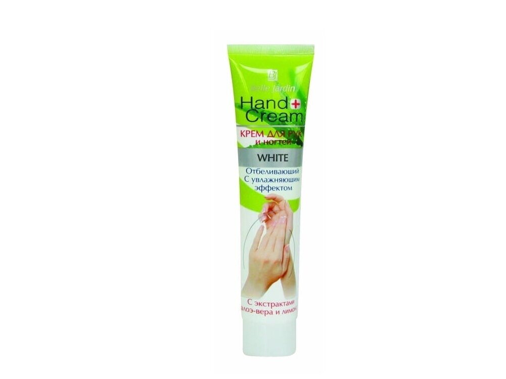 Balinantis rankų kremas su alavijo ir citrinos ekstraktais 125 ml "Belle Jardin" Balinantis rankų kremas su alavijo ir citrinos ekstraktais 125 ml "Belle Jardin"