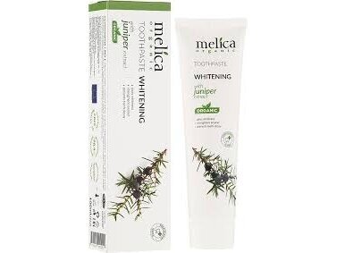 Balinamoji dantų pasta su kadagių ekstraktu Melica Organic, 100ml Balinamoji dantų pasta su kadagių ekstraktu Melica Organic, 100ml