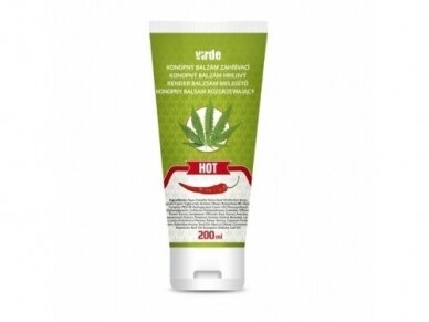 Balzamas kanapių šildantis VIRDE 200ml Balzamas kanapių šildantis VIRDE 200ml