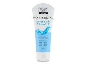 Beuty derm drėkinamasis veido, rankų kremas 75 ml.