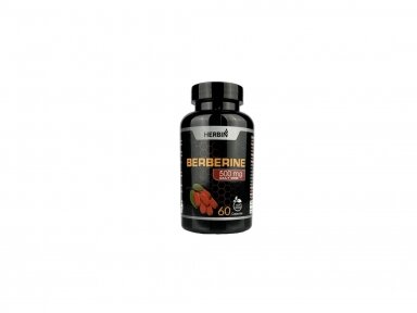 BERBERINAS 500 mg, 60 kaps. Herbin BERBERINAS 500 mg, 60 kaps. Herbin