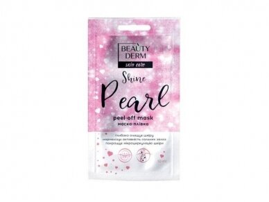 BEAUTYDERM Nulupama veido kaukė Pearl Shine, 10 ml BEAUTYDERM Nulupama veido kaukė Pearl Shine, 10 ml