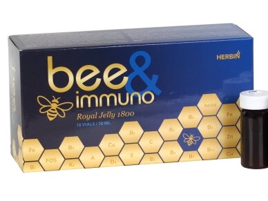 Bee immuno 10 buteliukų po 10 ml. Bee immuno 10 buteliukų po 10 ml.