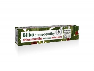 Bilka homeopatinė dantų pasta nuo apnašų, 75 ml Bilka homeopatinė dantų pasta nuo apnašų, 75 ml
