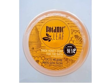 Botanic Leaf Tirštas medaus pirties muilas 300 ml.