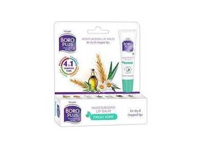 BORO PLUS drėkinamasis lūpų balzamas, mėtų aromato, 10 ml BORO PLUS drėkinamasis lūpų balzamas, mėtų aromato, 10 ml