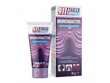 BronchoActive kremas-balzamas, 70g BronchoActive kremas-balzamas, 70g