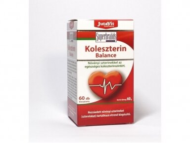 CHOLESTERIN BALANCE 60 tab.. "Jutavit"