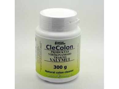 CleColon milteliai virškinamojo trakto valymui 300 gr. CleColon milteliai virškinamojo trakto valymui 300 gr.