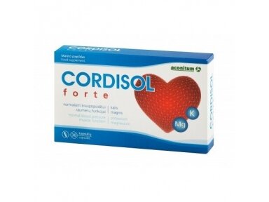 Cordisol forte kaps. N30 Cordisol forte kaps. N30
