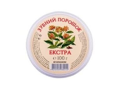 Dantų milteliai "EKSTRA" 100 g Dantų milteliai "EKSTRA" 100 g