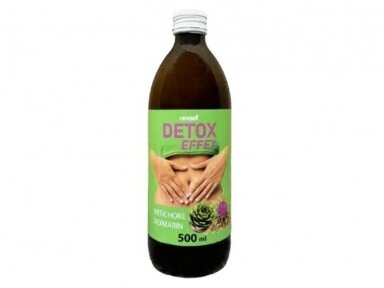 DETOX EFFEX maisto papildas kepenims, žarnynui 500ml DETOX EFFEX maisto papildas kepenims, žarnynui 500ml