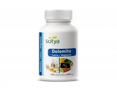 Dolomito Kalcis +Magnis 800 mg.150 tablečių SOTYA Dolomito Kalcis +Magnis 800 mg.150 tablečių SOTYA
