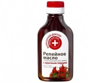 The Doctor Varnalėšų aliejus su raudonaisias pipirais 100 ml. The Doctor Varnalėšų aliejus su raudonaisias pipirais 100 ml.