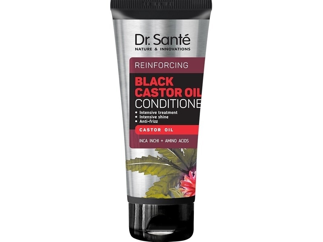DR. SANTE Plaukų balzamas-kondicionierius BLACK CASTOR OIL 200 ml. DR. SANTE Plaukų balzamas-kondicionierius BLACK CASTOR OIL 200 ml.