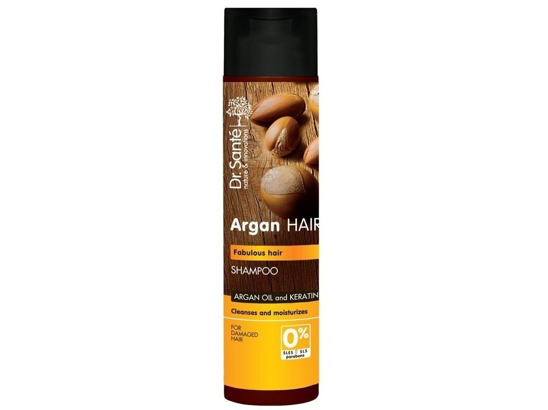 Dr.Santé Argan šampūnas pažeistiems plaukams 250ml Dr.Santé Argan šampūnas pažeistiems plaukams 250ml