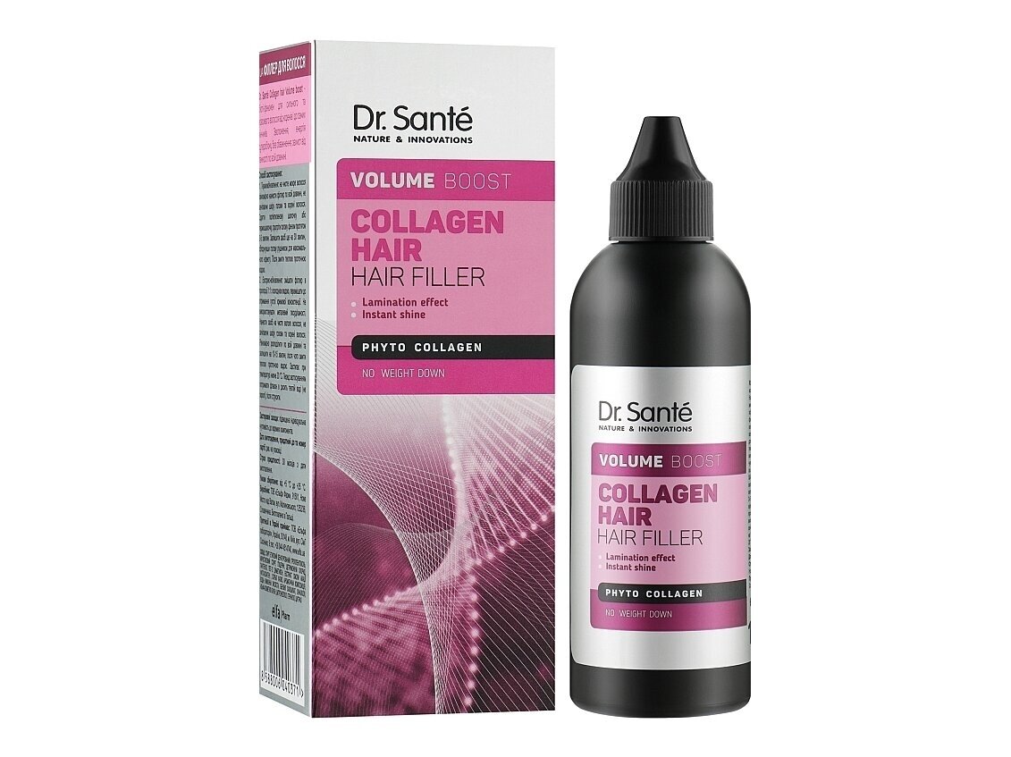 Dr.Sante Collagen hair Volume boost plaukų fileris 100 ml.
