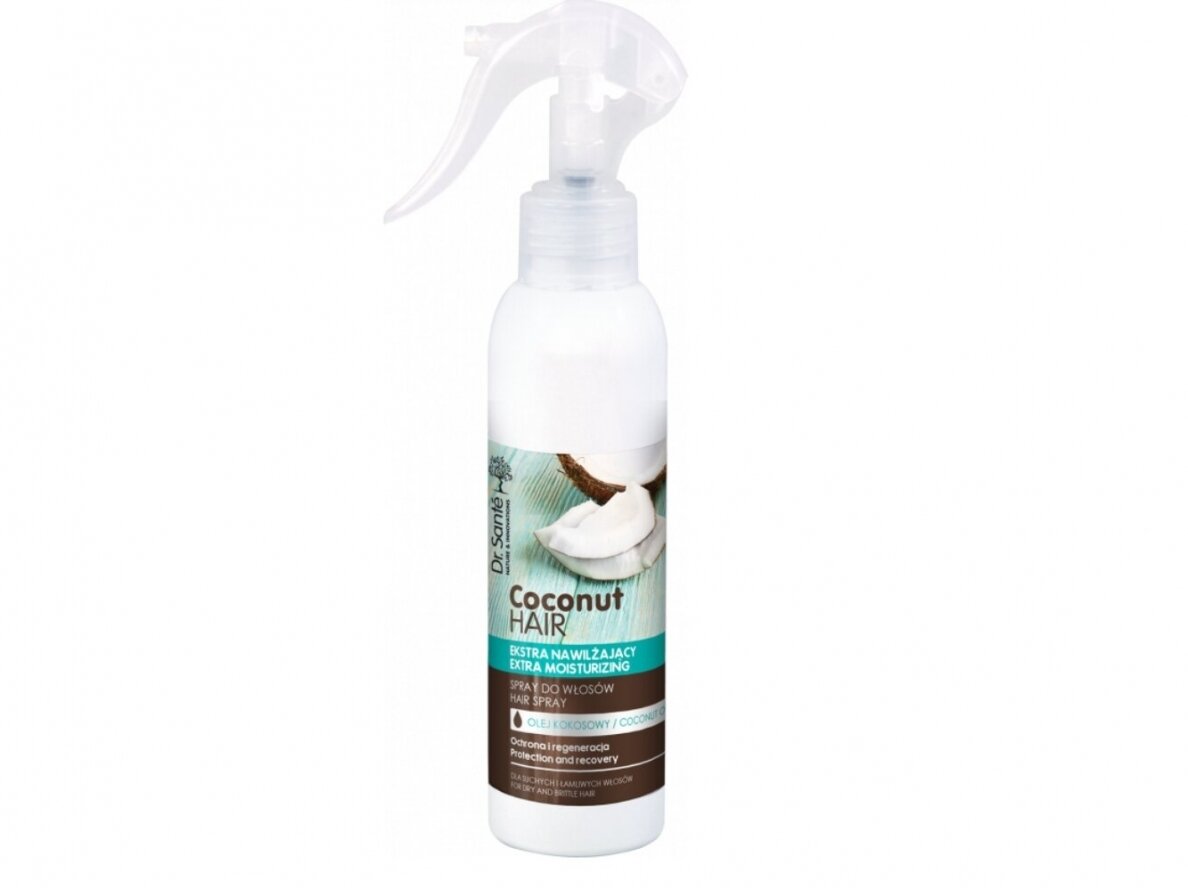 Dr. Sante Coconut plaukų purškiklis 150 ml.