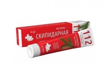 DR. RETTER 112 kūno balzamas su terpentinu, 45 g DR. RETTER 112 kūno balzamas su terpentinu, 45 g