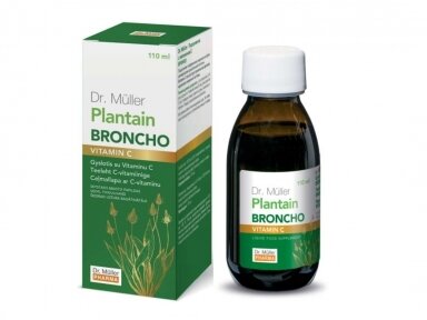 DR.MULLER islandinė kerpė Broncho su vit.C sirupas, 110 ml DR.MULLER islandinė kerpė Broncho su vit.C sirupas, 110 ml