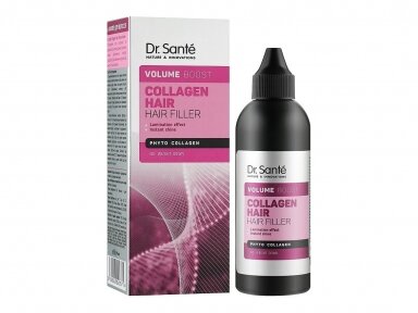 Dr.Sante Collagen hair Volume boost plaukų fileris 100 ml. Dr.Sante Collagen hair Volume boost plaukų fileris 100 ml.