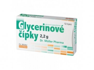 DR. MULLER rektalinės glicerino žvakutės, 12 vnt DR. MULLER rektalinės glicerino žvakutės, 12 vnt