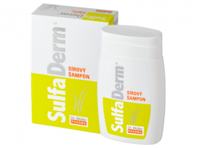 DR. MULLER ŠAMPŪNAS RIEBIEMS PLAUKAMS SU SIERA „SULFADERM“, 100 ML DR. MULLER ŠAMPŪNAS RIEBIEMS PLAUKAMS SU SIERA „SULFADERM“, 100 ML