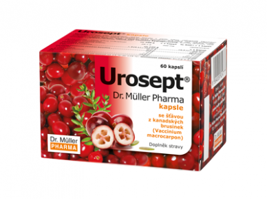 DR. MULLER UROSEPT FORTE, 60 KAPSULIŲ DR. MULLER UROSEPT FORTE, 60 KAPSULIŲ