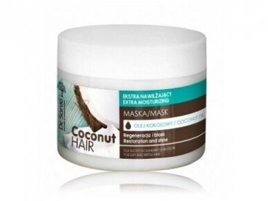 Dr.Sante Plaukų kaukė Coconut hair 300ml Dr.Sante Plaukų kaukė Coconut hair 300ml